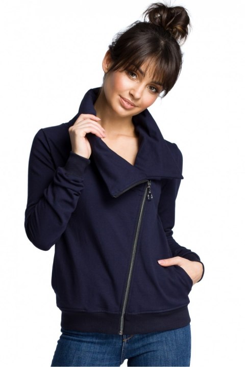 Bluza Damska Model B071 Navy - BeWear BeWear