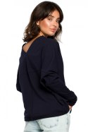 Bluza Damska Model B094 Navy - BeWear BeWear