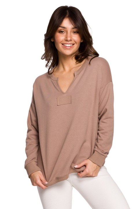 Bluza Damska Model B225 Cappuccino - BeWear BeWear