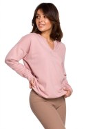 Bluza Damska Model B225 Powder Pink - BeWear BeWear