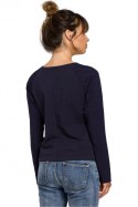 Bluzka Model B047 Navy - BeWear BeWear