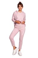 Spodnie Dresowe Model B240 Powder Pink - BeWear BeWear