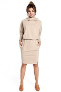 Sukienka Model B032 Beige - BeWear BeWear