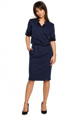 Sukienka Model B056 Navy - BeWear BeWear