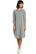 Sukienka Model B083 Grey - BeWear BeWear