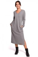 Sukienka Model B128 Grey - BeWear BeWear