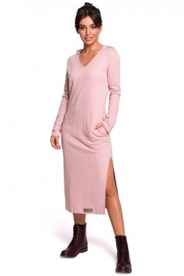 Sukienka Model B128 Powder Pink - BeWear BeWear