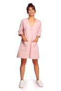 Sukienka Model B233 Powder Pink - BeWear BeWear