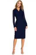 Sukienka Model S136 Navy - Stylove Stylove