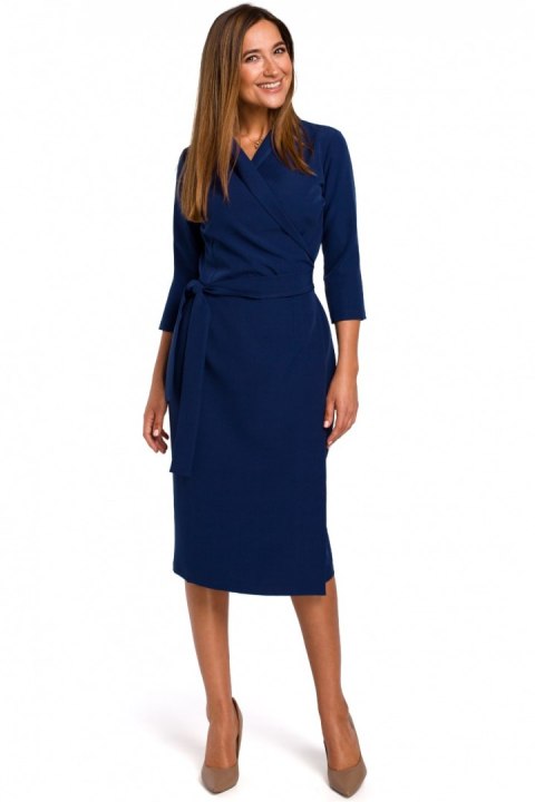 Sukienka Model S175 Navy - Stylove Stylove