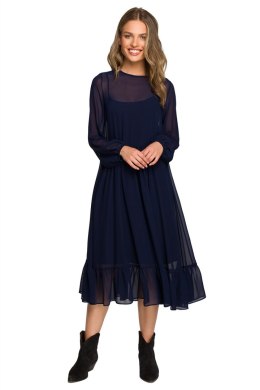 Sukienka Model S319 Navy - Stylove Stylove