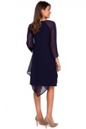 Sukienka Model S159 Navy - Stylove Stylove