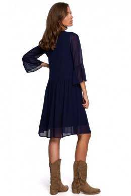 Sukienka Model S236 Navy - Stylove Stylove