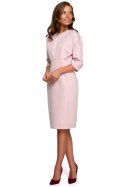 Sukienka Model S242 Powder Pink - Stylove Stylove