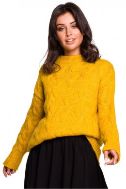 Sweter Damski Model BK038 Honey - BE Knit BE Knit