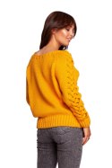 Sweter Damski Model BK090 Honey - BE Knit BE Knit