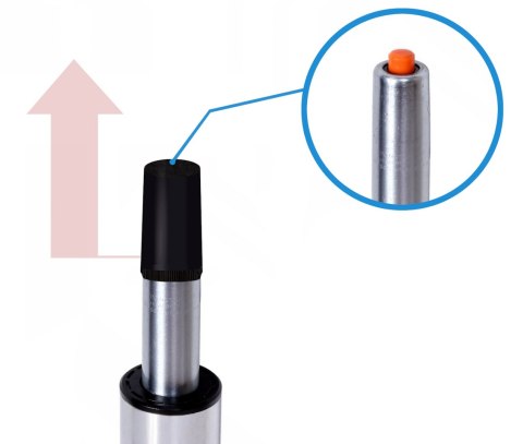 Krzesło barowe GORDON BLACK aksamitne grafitowe