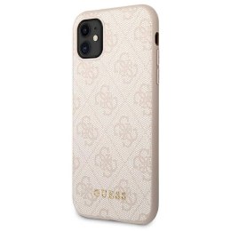 Guess 4G Metal Gold Logo - Etui iPhone 11 (różowy)