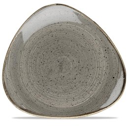 Talerz trójkątny Stonecast Peppercorn Grey 229 mm