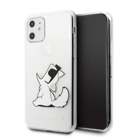 Karl Lagerfeld Choupette Fun Sunglasses - Etui iPhone 11 (przezroczysty)