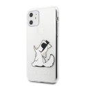 Karl Lagerfeld Choupette Fun Sunglasses - Etui iPhone 11 (przezroczysty)