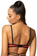 Biustonosz push up Biustonosz Push-up Model 3636/11 Loren Red/Black - Mat Mat