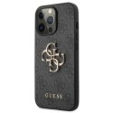 Guess 4G Big Metal Logo - Etui iPhone 13 Pro (szary)