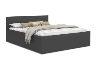 Łóżko parterowe metalowy stelaż PANAMA szary 120x200 + MATERAC