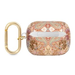 Guess Paisley - Etui Etui Airpods Pro (Gold)