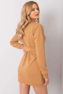 Sukienka Model RV-SK-6179.09 Camel - Rue Paris Rue Paris