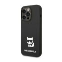 Karl Lagerfeld Choupette Body - Etui iPhone 14 Pro (czarny)