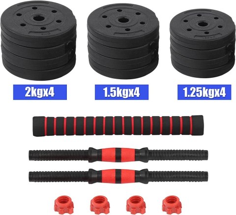 Zestaw 2 hantli ciężarki MAXIMUS 20kg
