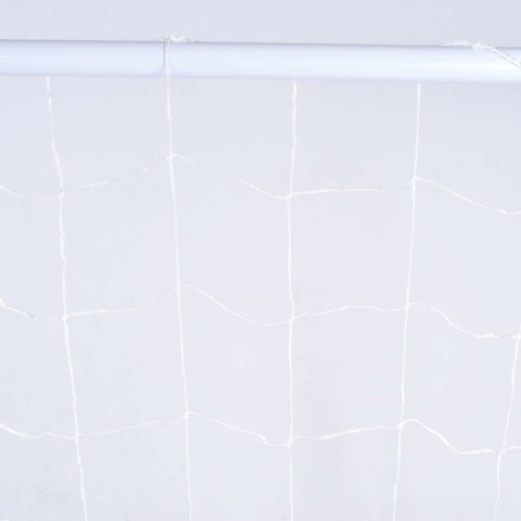 Bramka piłkarska 213x152 cm biała