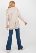 Sweter Kardigan Model LC-SW-8042.04X Beige - Rue Paris Rue Paris