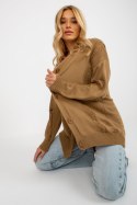 Sweter Kardigan Model LC-SW-8042.60 Camel - Rue Paris Rue Paris