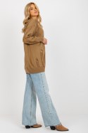 Sweter Kardigan Model LC-SW-8042.60 Camel - Rue Paris Rue Paris