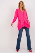 Sweter Kardigan Model LC-SW-8042.69 Fluo Pink - Rue Paris Rue Paris