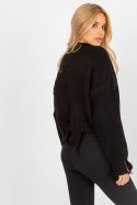 Sweter Damski Model LC-SW-0373.95P Black - Rue Paris Rue Paris