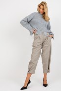 Sweter Damski Model LC-SW-0373.95P Grey - Rue Paris Rue Paris