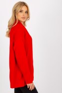 Sweter Damski Model LC-SW-2261.00P Red - Rue Paris Rue Paris