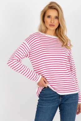 Sweter Damski Model LC-SW-6006.22 White/Pink - Rue Paris Rue Paris