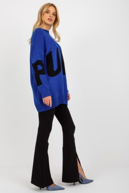 Sweter Damski Model LC-SW-8050.95P Cobalt - Rue Paris Rue Paris