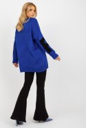 Sweter Damski Model LC-SW-8050.95P Cobalt - Rue Paris Rue Paris