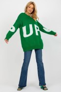 Sweter Damski Model LC-SW-8050.95P Green - Rue Paris Rue Paris