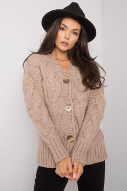 Sweter Damski Model LC-SW-A1.28X Dark Beige - Rue Paris Rue Paris