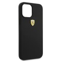 Ferrari On Track Silicone - Etui iPhone 12 Pro Max (czarny)