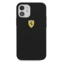 Ferrari On Track Silicone - Etui iPhone 12 mini (czarny)