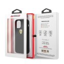 Ferrari On Track Silicone - Etui iPhone 12 mini (czarny)