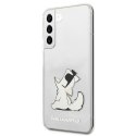 Karl Lagerfeld Choupette Fun - Etui Samsung Galaxy S22+ (przezroczysty)