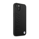 BMW Leather Hot Stamp - Etui iPhone 14 (Czarny)